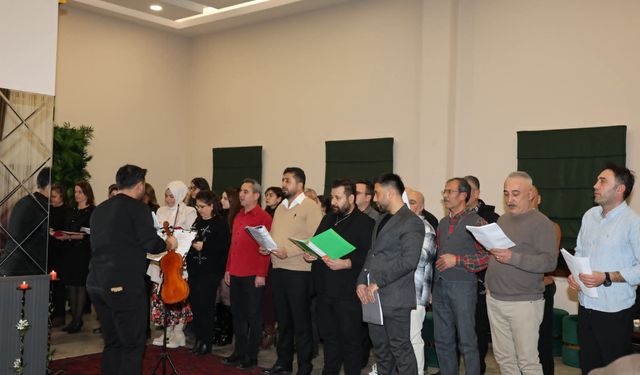 Başkan Önal TSM korusunu dinledi.