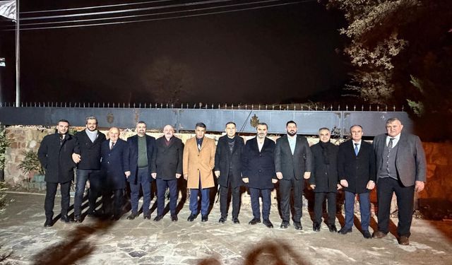 Kaplan belediye başkanları ile buluştu