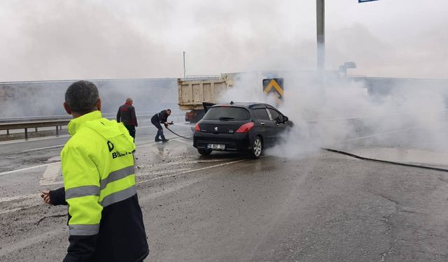 Kırıkkale'de Çerikli yol ayrımında feci kaza