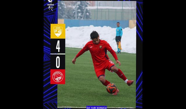 Ağrı'da Kırıkkale FK tel tel dökülüyor.