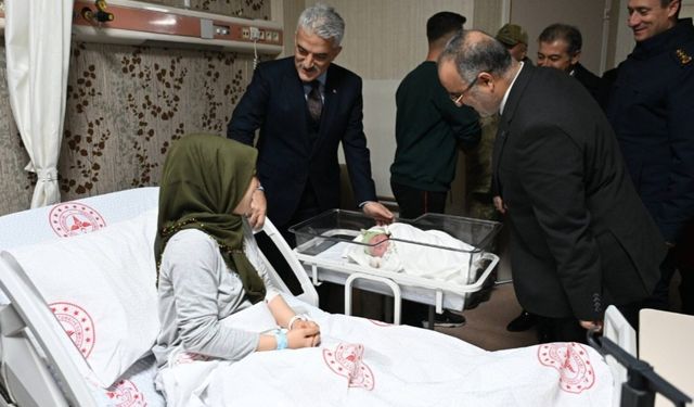 2026 yılının ilk bebeği Yağız Alp