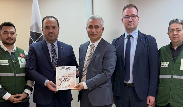 Yeşilay’dan KOSGEB İl Müdürü Akgümüş’e Ziyaret