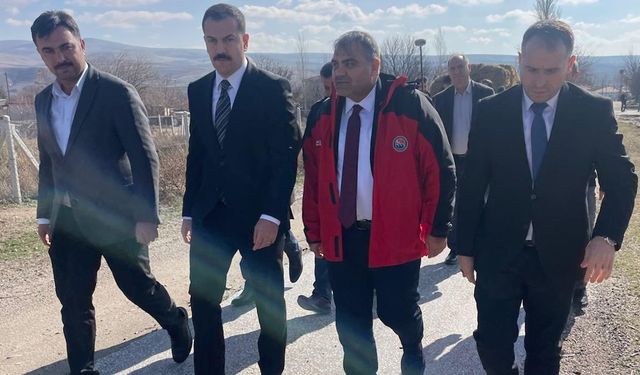 Karakeçili Akkoşan’da Yerleşim Alanları İncelendi