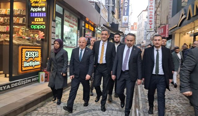 Demiralp Kırıkkale’de Temaslarda Bulundu