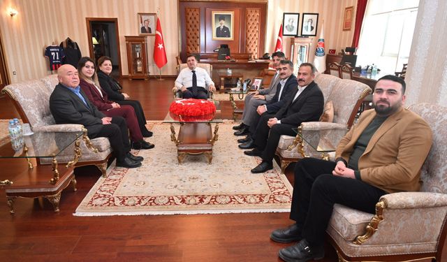 AK Parti Delice'den  Vali Sarıibrahim’e Ziyaret