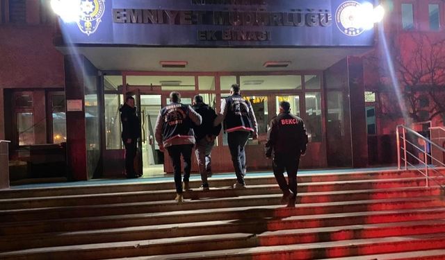 Kırıkkale'de Şok Uygulamada Çok Sayıda Hükümlü Yakalandı
