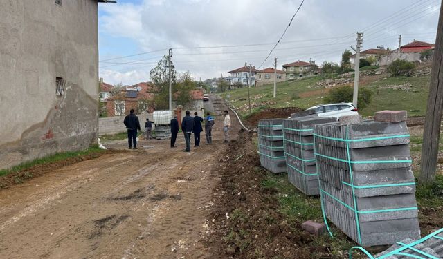 Keskin’de 75 Bin Metrekarelik Kilit Parke Çalışması Başladı