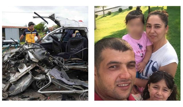 Kırıkkale'de kazada ölen 3 kişi toprağa verildi