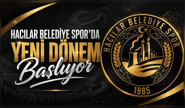 Hacılar Belediye  Spor’dan Yeni Logo Hamlesi