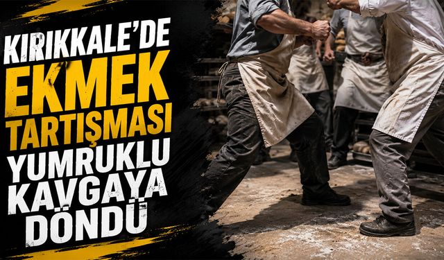 Cumhuriyet Caddesi’nde Fırıncılar Arasında Kavga
