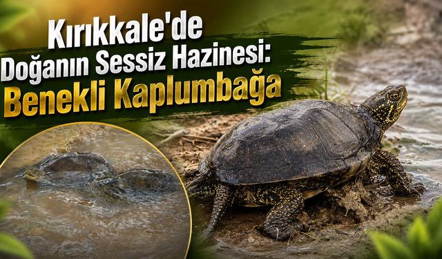 Kırıkkale'de Doğanın Sessiz Hazinesi : Benekli Kaplumbağa