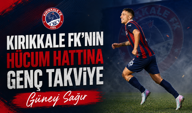 Kırıkkale FK’nın Hücum Hattına Genç Takviye