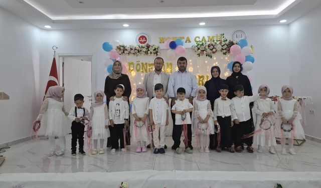 Miniklerden Dualı Yıl Sonu Programı