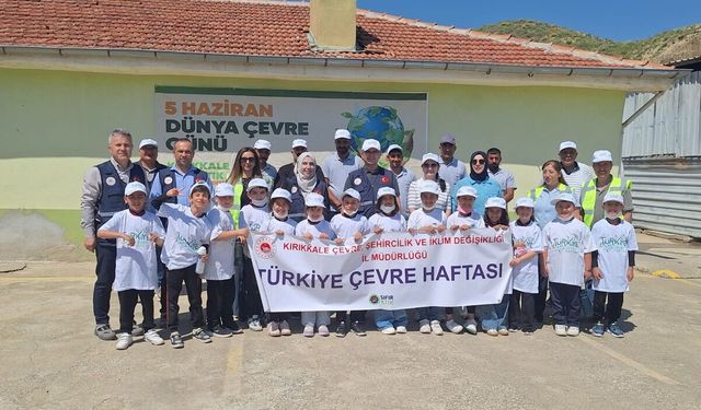 Kırıkkale’de Öğrencilere Geri Dönüşüm Eğitimi