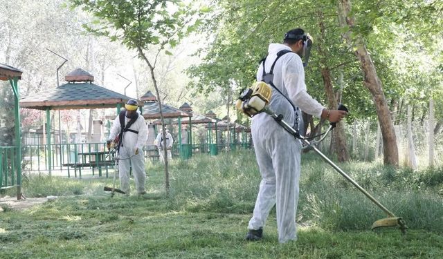 Yahşihan’da Parklar Yaz Sezonuna Hazırlanıyor