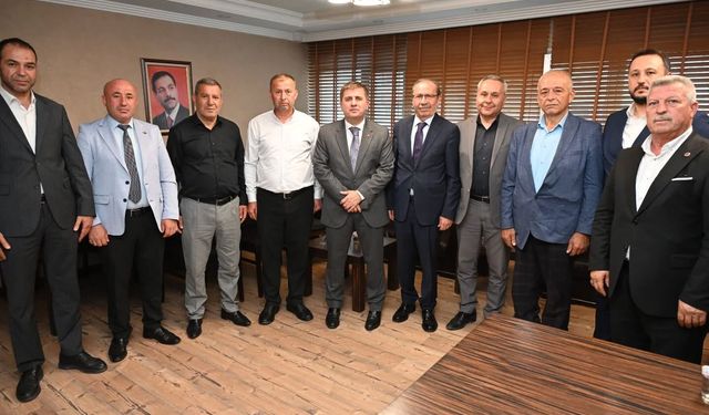 Vali Sarıibrahim’den Esnaf Odaları Birliği’ne Ziyaret