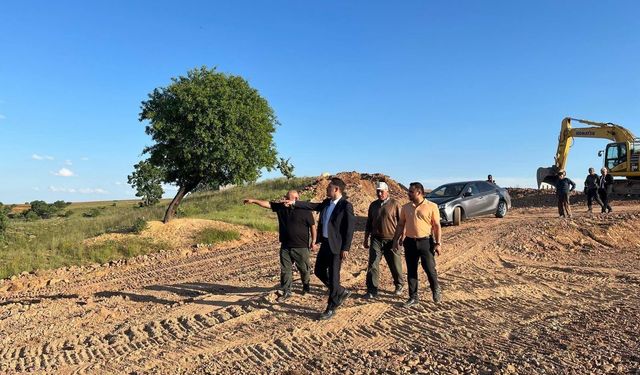 Delice’de Heyelan Bölgesine İnceleme