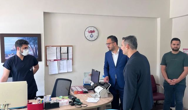 Kaymakam Kayatürk Sağlık Çalışanlarıyla Buluştu