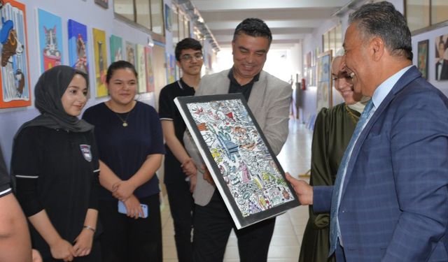 Öğrencilerin Eserleri Büyük Beğeni Topladı