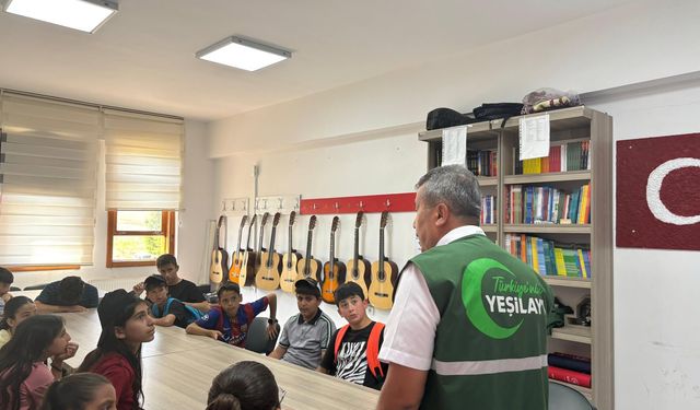 Yeşilay’dan Balışeyhli Çocuklara Farkındalık Etkinliği