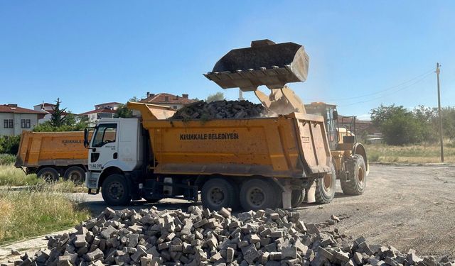 Kırıkkale'de Bir Sokak Daha Yenileniyor