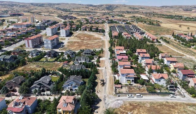 Kırıkkale'de Yol Çalışmaları Hız Kesmiyor