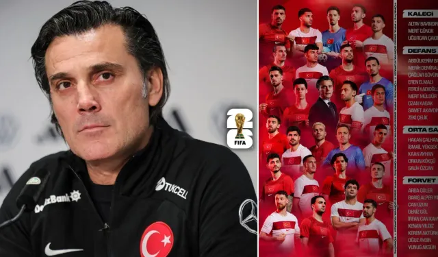 A Milli Takım'ın Dünya Kupası Kadrosu Belli Oldu