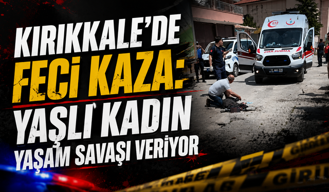 Kamyonun Çarptığı Yaşlı Kadın Ağır Yaralandı