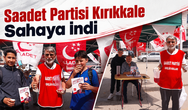Saadet Partisi Çarşamba Pazarı’nda Vatandaşlarla Buluştu