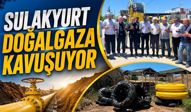 Sulakyurt Doğalgaza Kavuşuyor