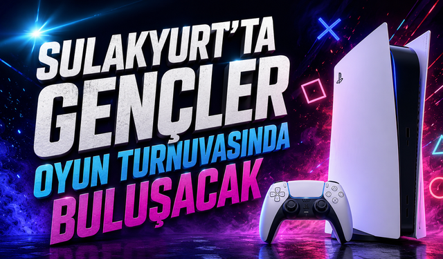 Sulakyurt'ta Gençler Oyun Turnuvasında Buluşacak