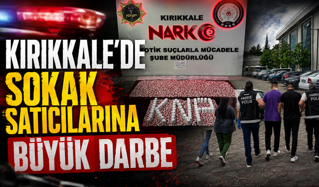 Kırıkkale’de Sokak Satıcılarına Büyük Darbe