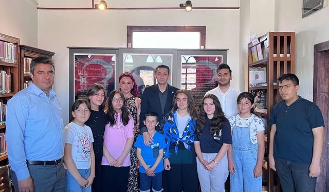 Keskin'de En Çok Kitap Okuyanlar Ödül Aldı
