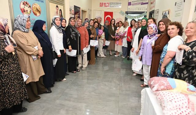 Güçlü Kadın Projesinde Mezuniyet Coşkusu