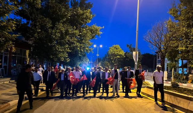 Delice'de 15 Temmuz Ruhu Yeniden Yaşatıldı