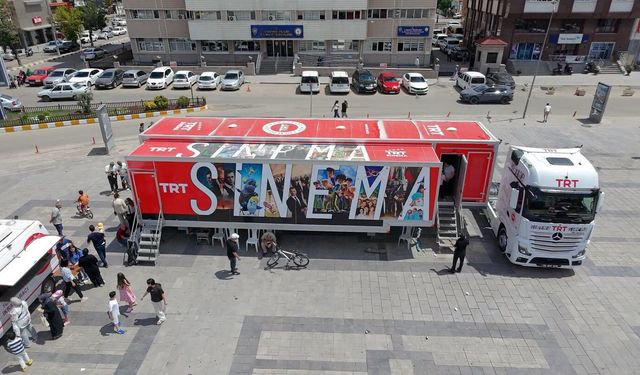 TRT Sinema Tırı Kırıkkale'ye Veda Etti