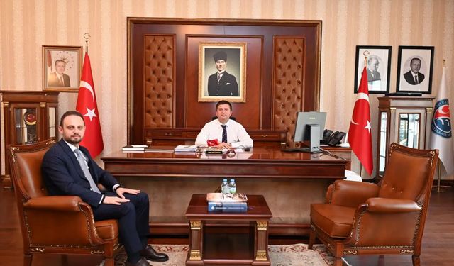Kırıkkale'de Yeni Müdüre İlk Kabul