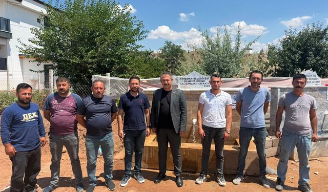 Yahşihan'a Doğal Kaynak Suyu Müjdesi