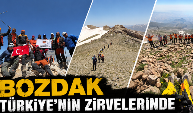 BOZDAK'tan Bir Gün Arayla İki Zirve Başarısı