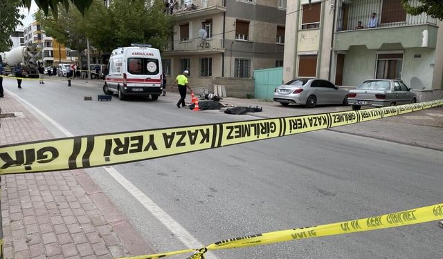 Beton Mikserinin Çarptığı Elektrikli Bisikletin Sürücüsü Öldü