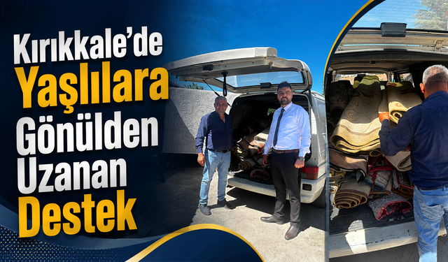 Kırıkkale’de Yaşlılara Gönülden Uzanan Destek