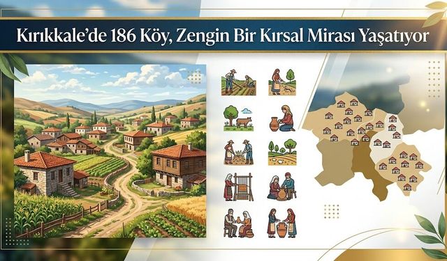 Kırıkkale’de 186 Köy, Zengin Bir Kırsal Mirası Yaşatıyor