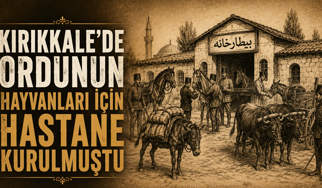 Kırıkkale’de Ordunun Hayvanları İçin Hastane Kurulmuştu