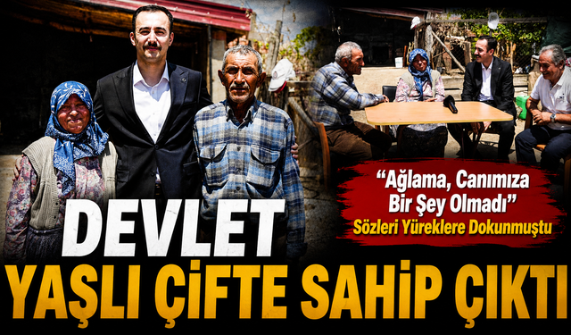 Devlet Yaşlı Çifte Sahip Çıktı