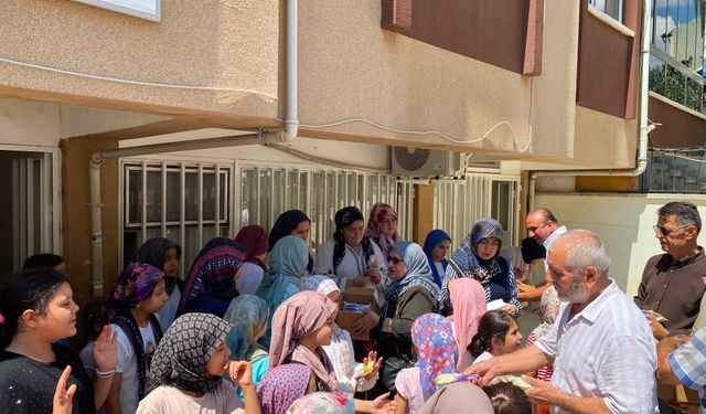 Şehit ve Gaziler Anısına Çocuklara Tatlı Sürpriz