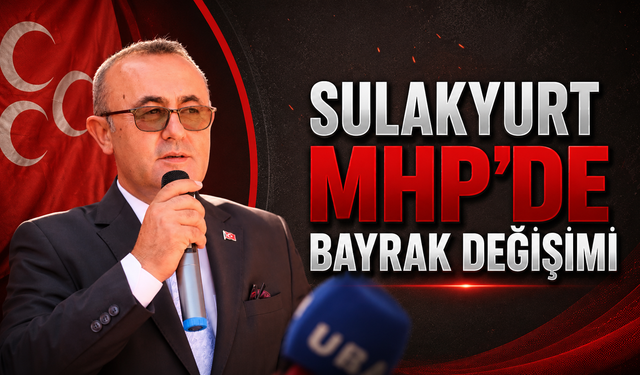 Sulakyurt MHP’de Bayrak Değişimi
