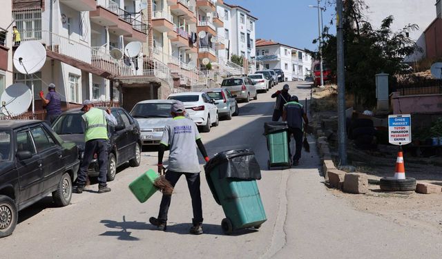 Kırıkkale'de Temizlik Seferberliği Sürüyor