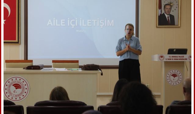 İl Tarım Personeline Aile İçi İletişim Eğitimi