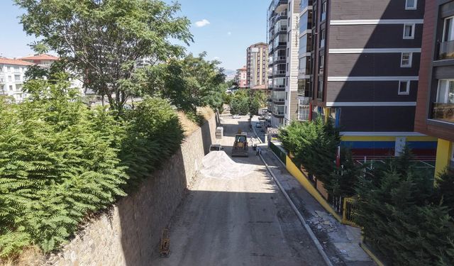 Çalılıöz'de Yol Yenileme Çalışmaları Sürüyor