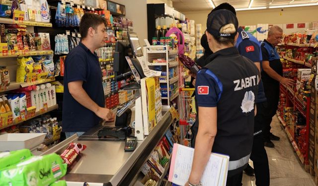 Kırıkkale’de Marketlere Zabıta Denetimi